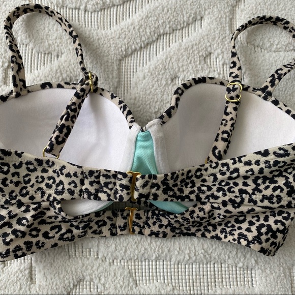 Leopard Bikini Top XS - Picture 4 of 5